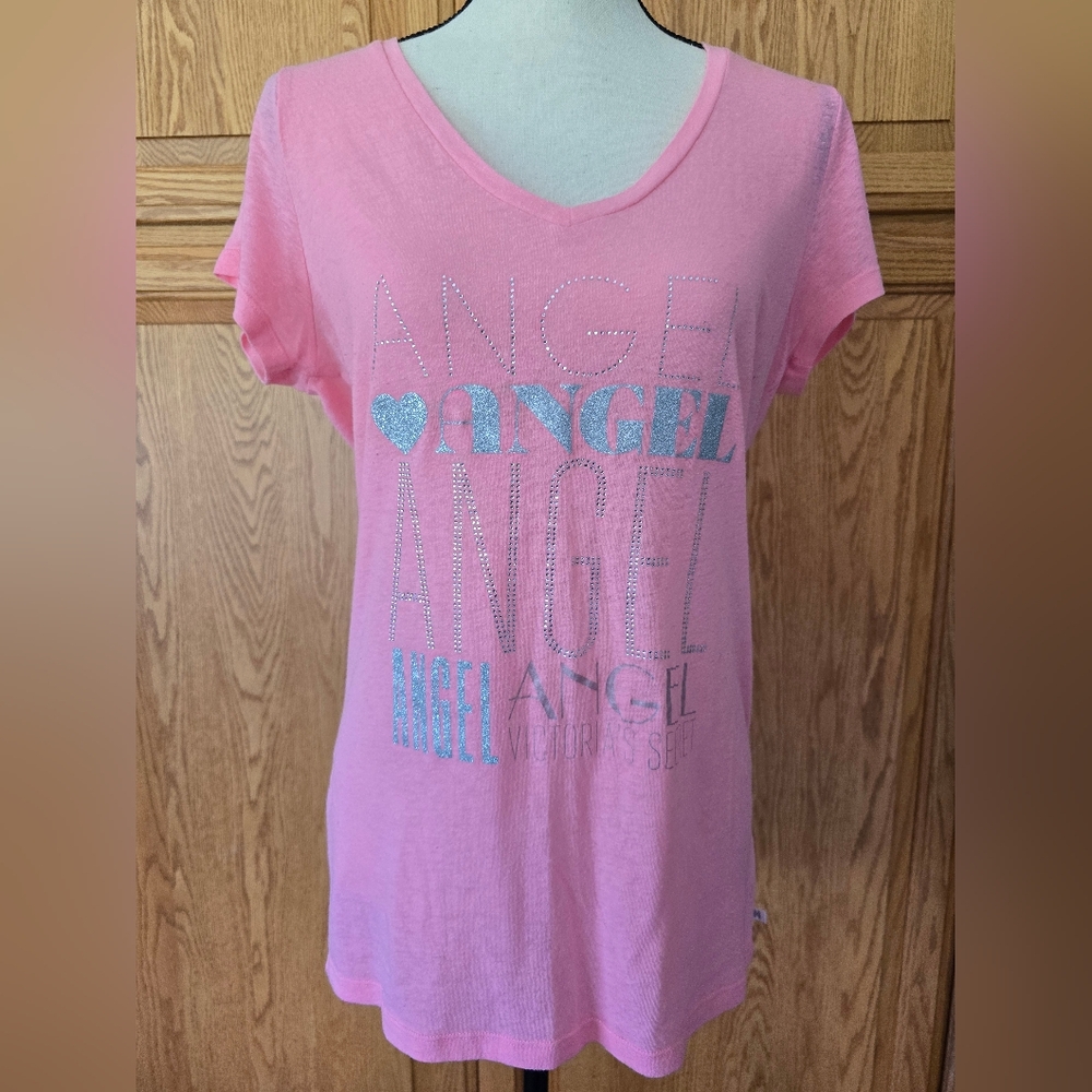 Victoria's Secret Pink Angel Tee L